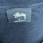 Stussy Basic Logo Tee Black