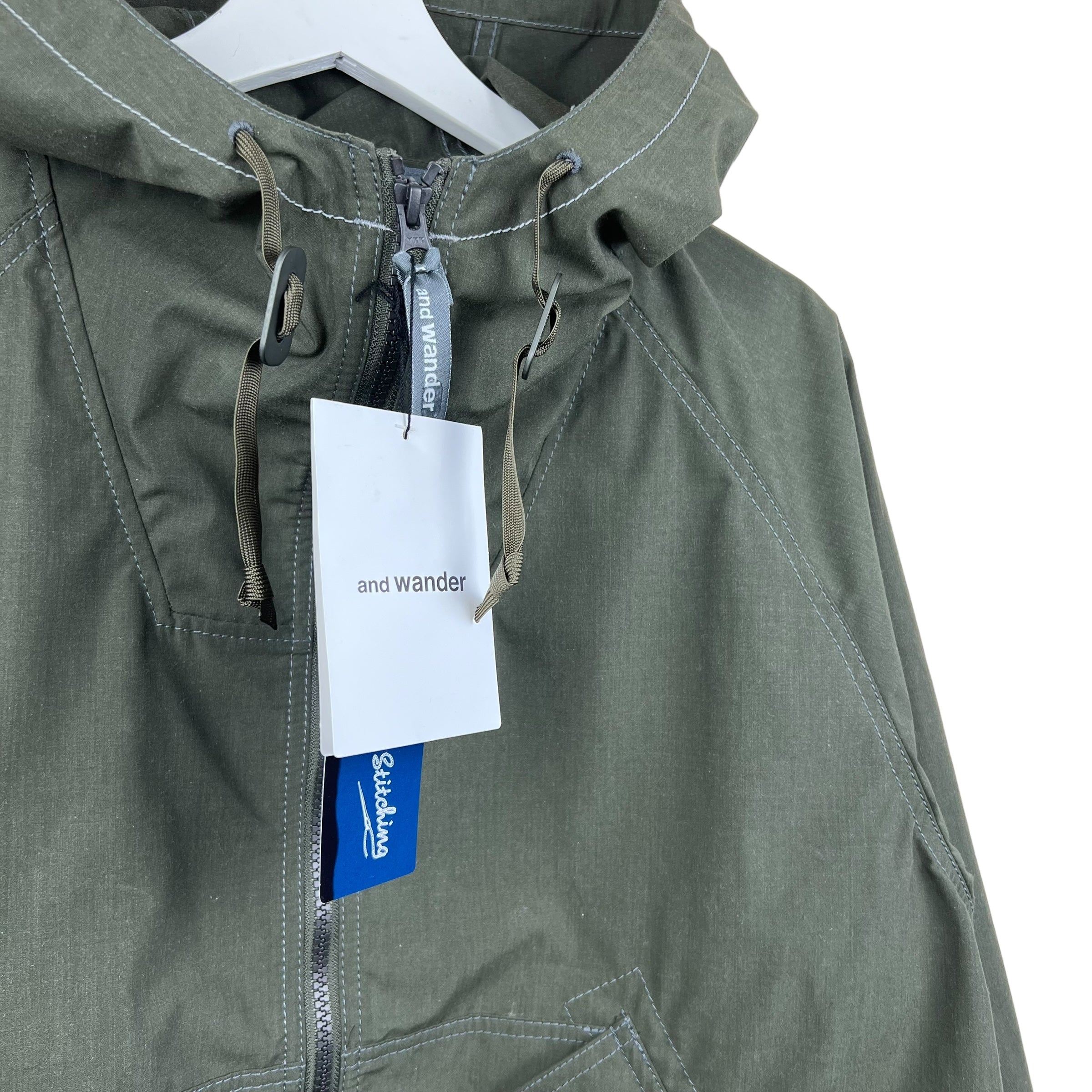 and Wander Kevlar Hoodie Jacket Green