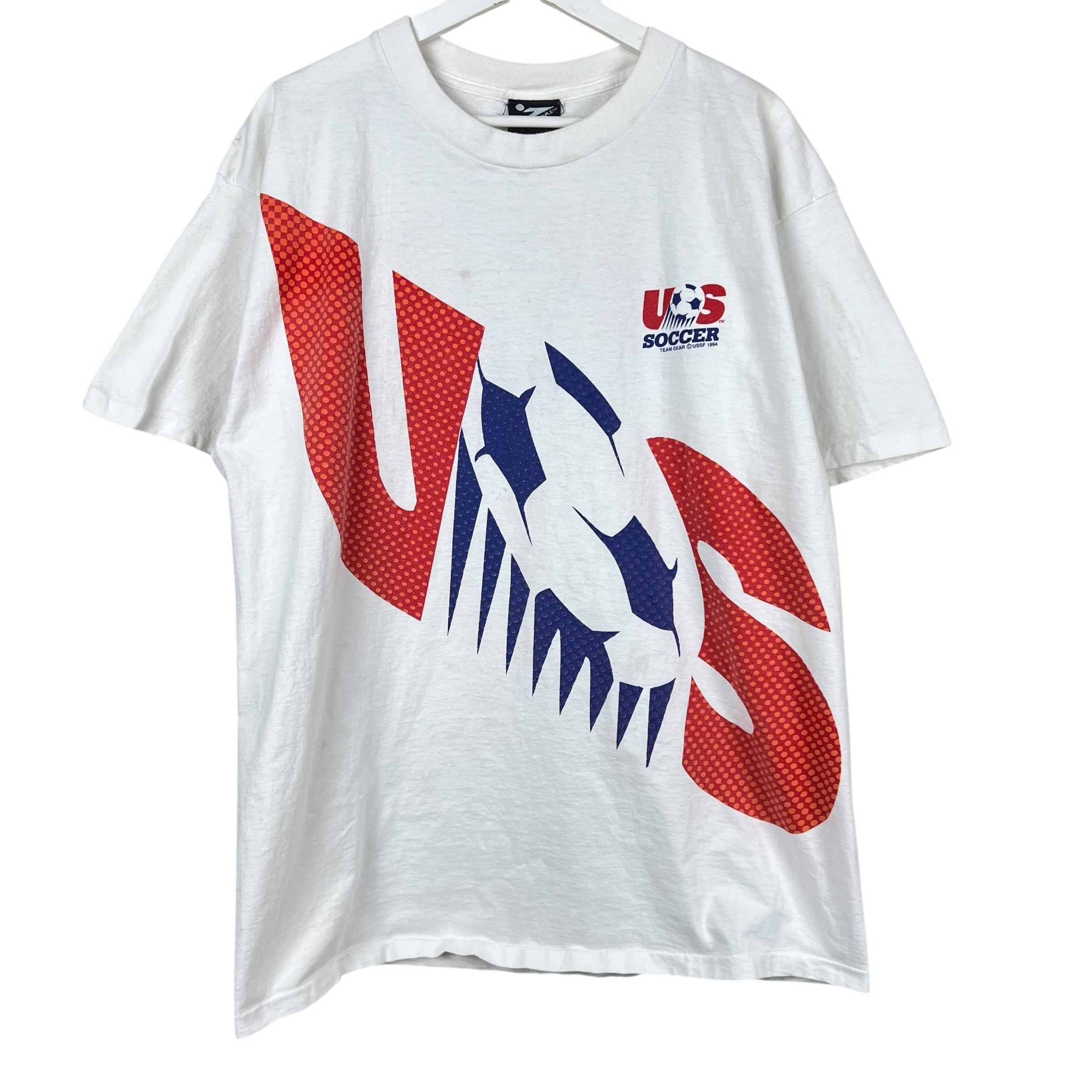 1994 USA Soccer Promo Tee White