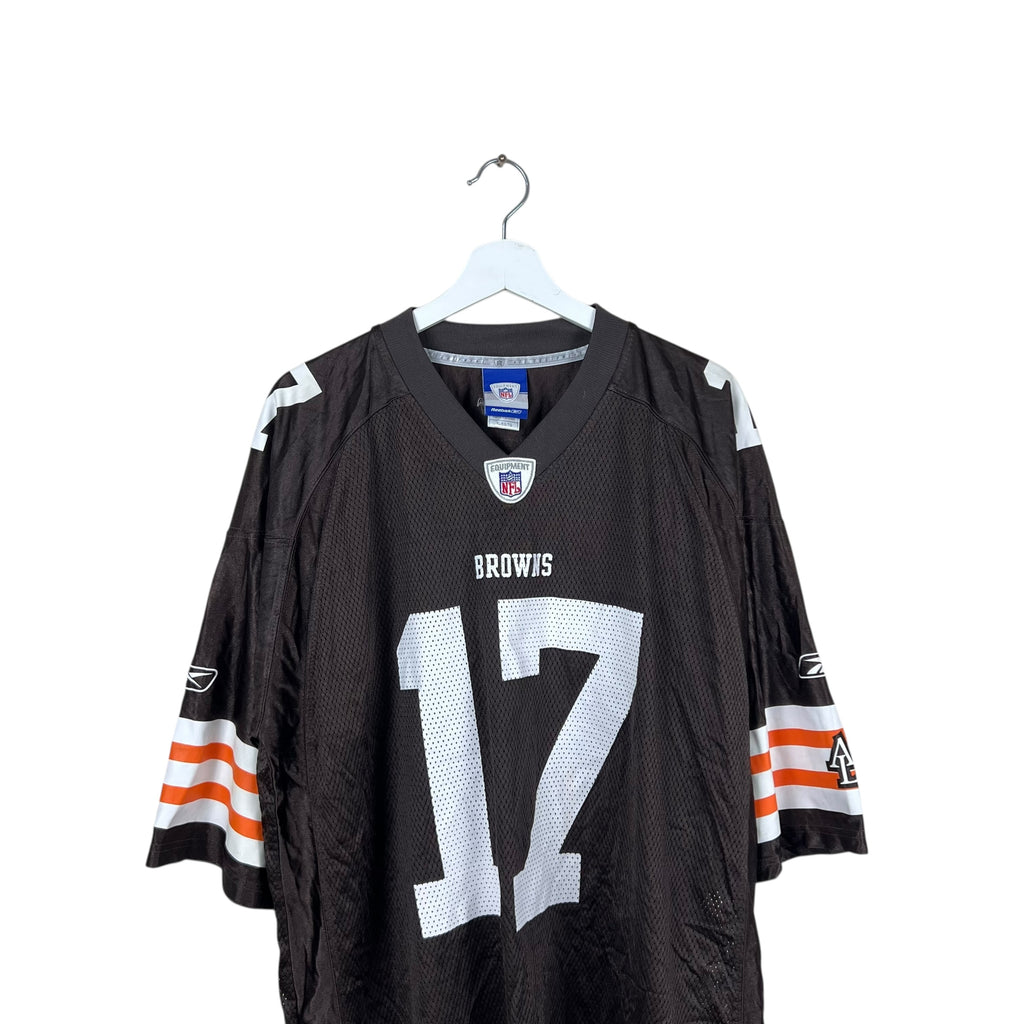 Vintage Reebok NFL Cleveland Browns Braylon Edwards Away Jersey