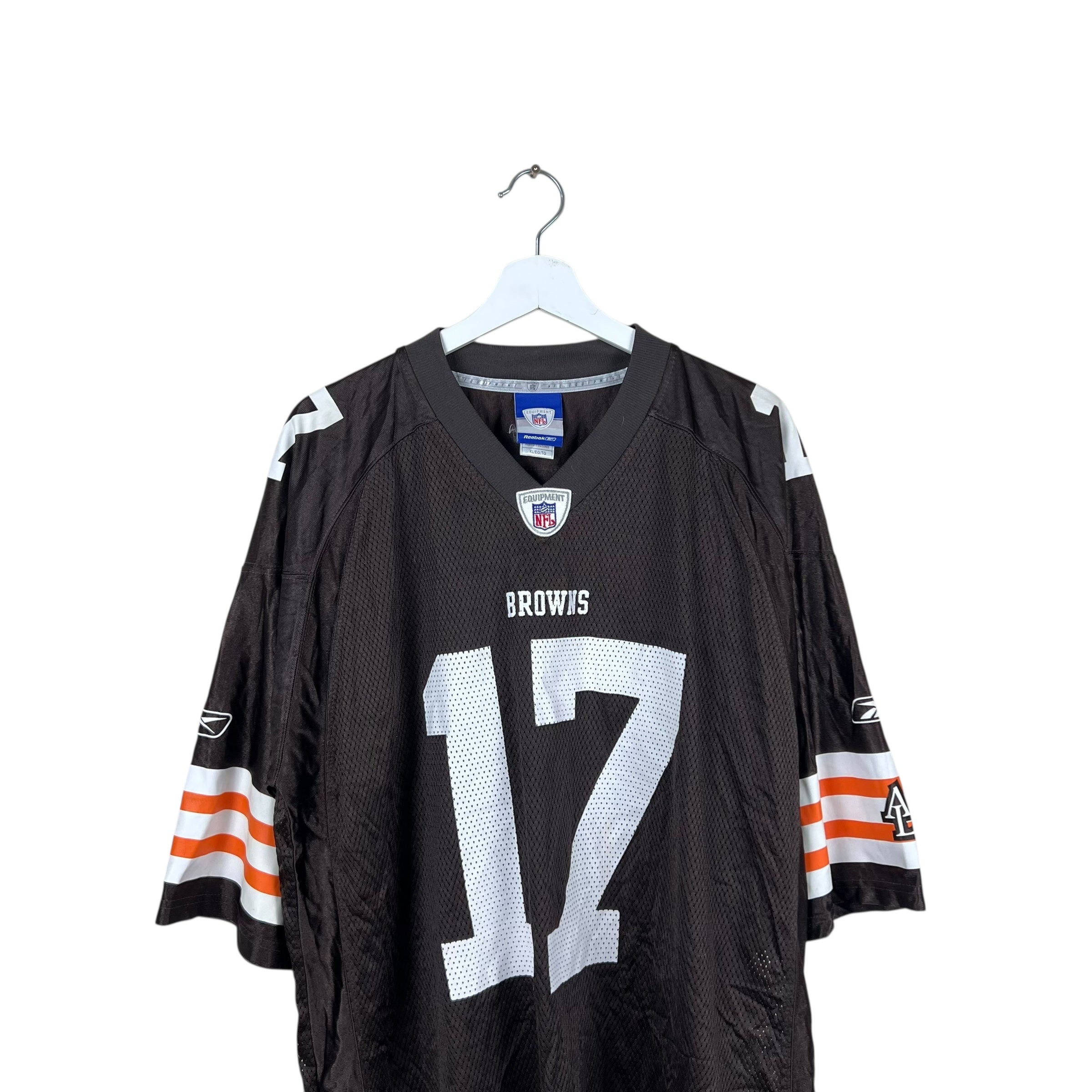 Vintage Reebok NFL Cleveland Browns Braylon Edwards Away Jersey