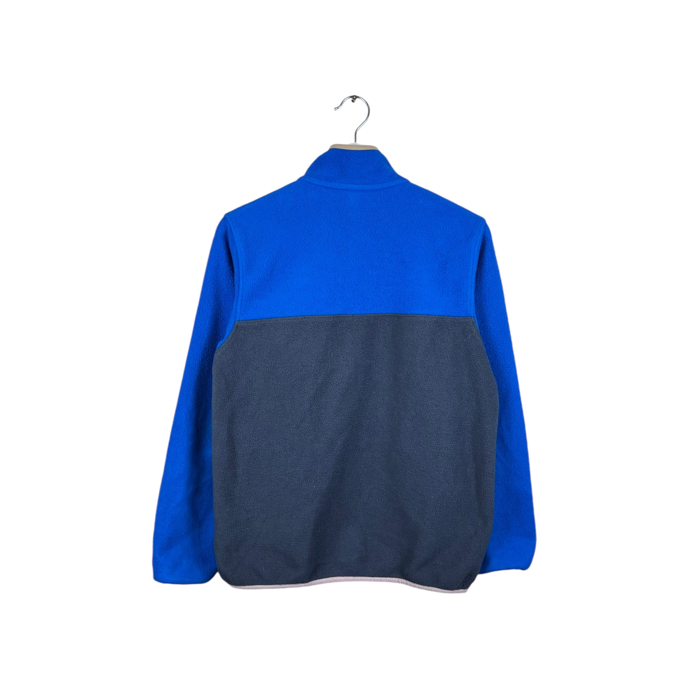 Vintage Patagonia Women’s Synchilla Two Tone Button Snap Blue
