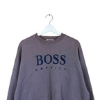 Vintage Hugo Boss America Embroidered Logo Crewneck