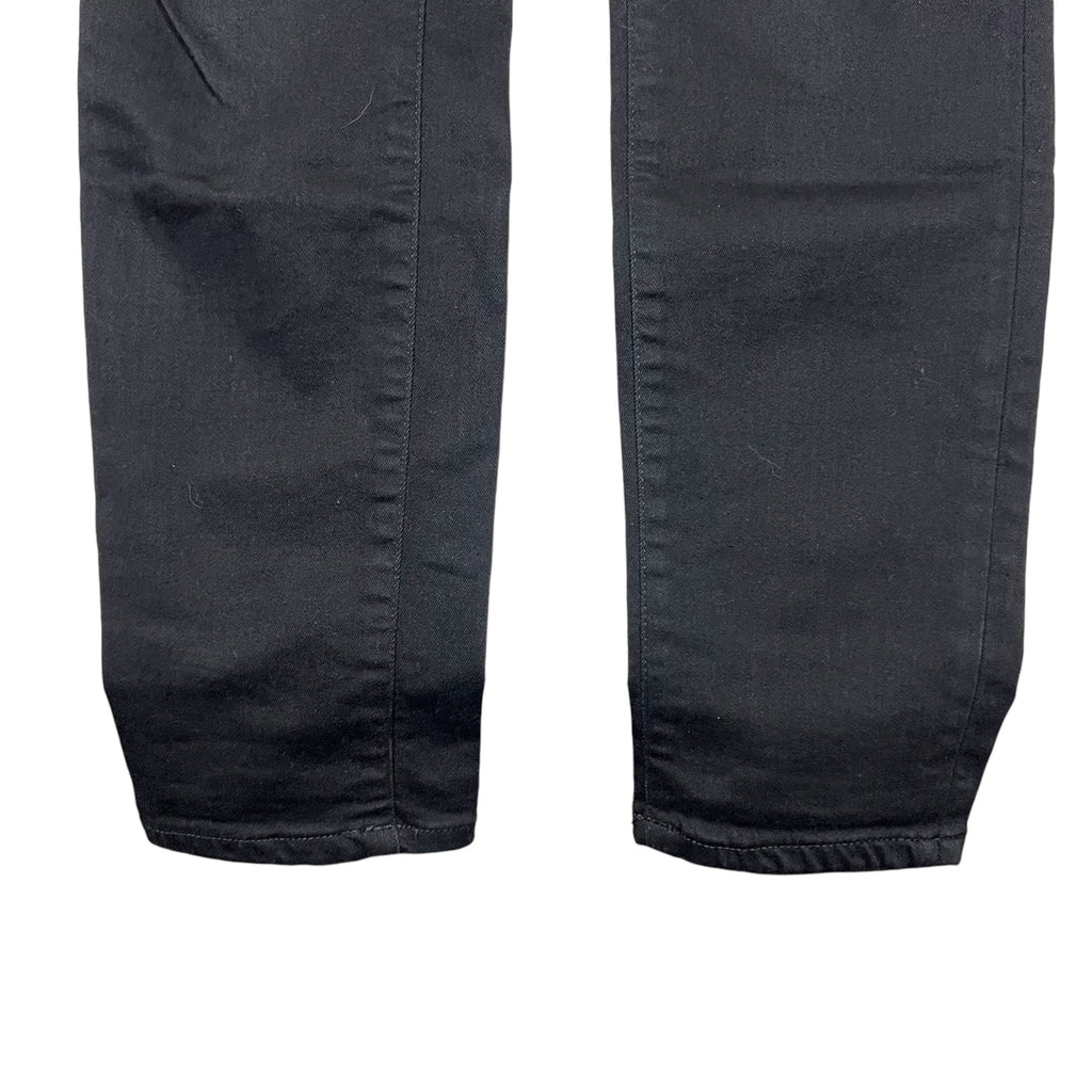 Acne Studios Waxed Skinny Jeans Black