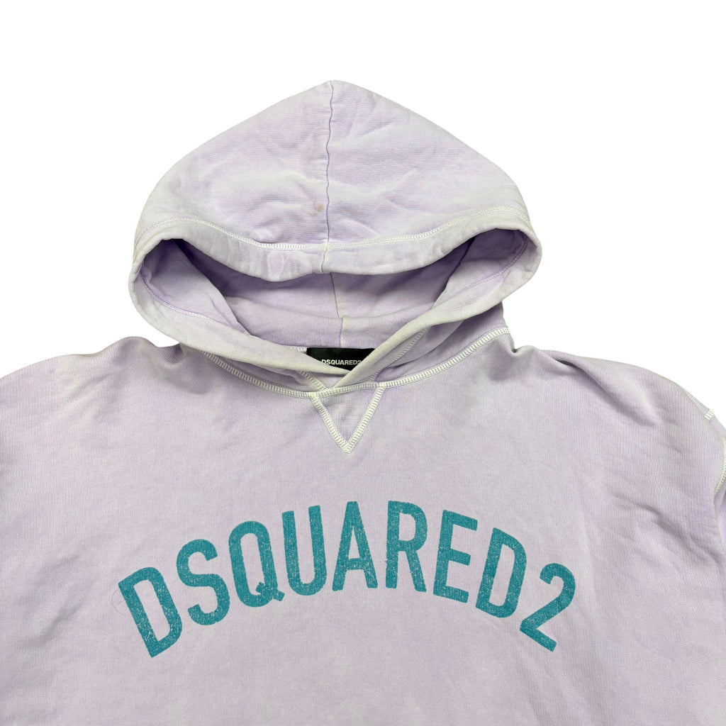 Dsquared 2 Logo Hoodie Lavender