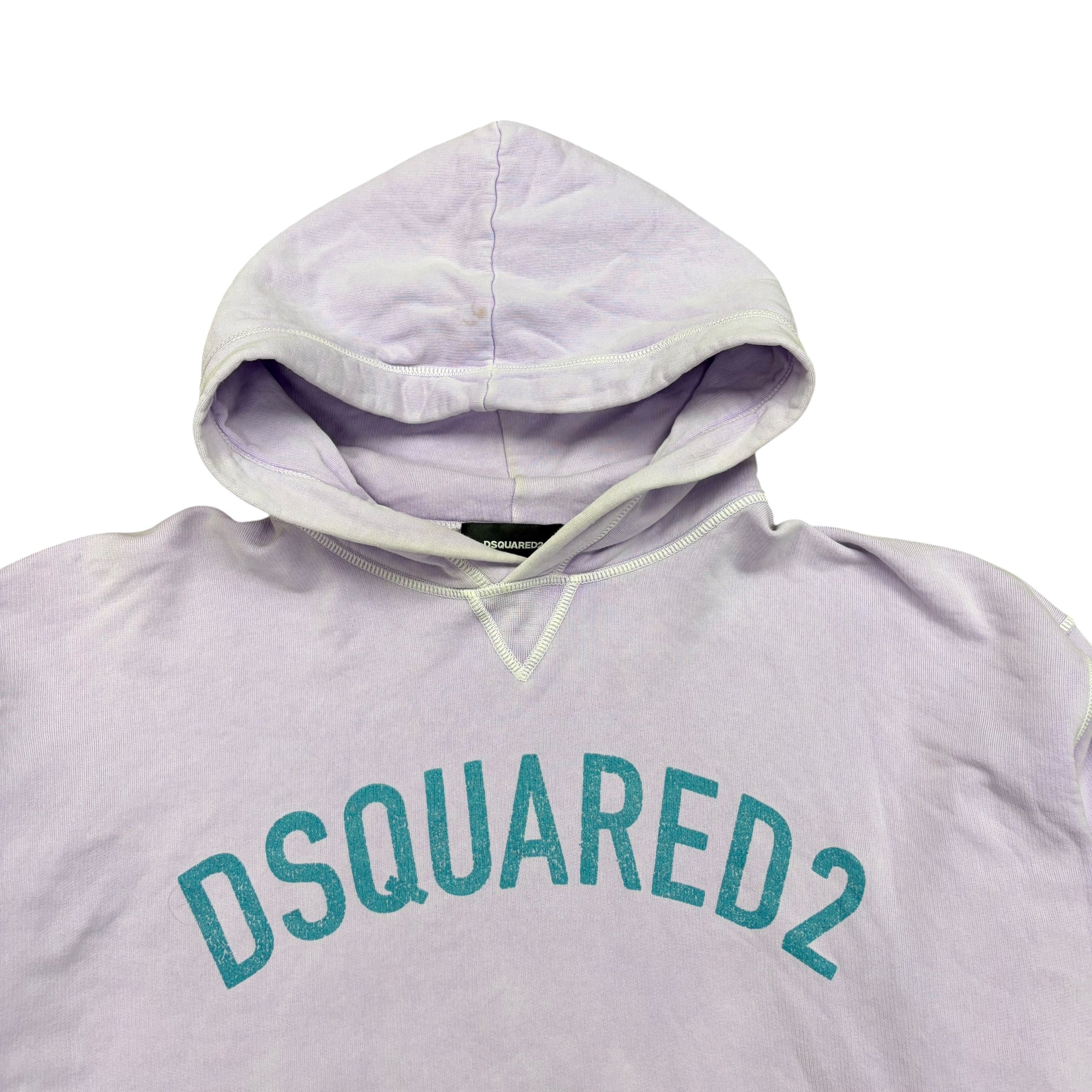 Dsquared 2 Logo Hoodie Lavender