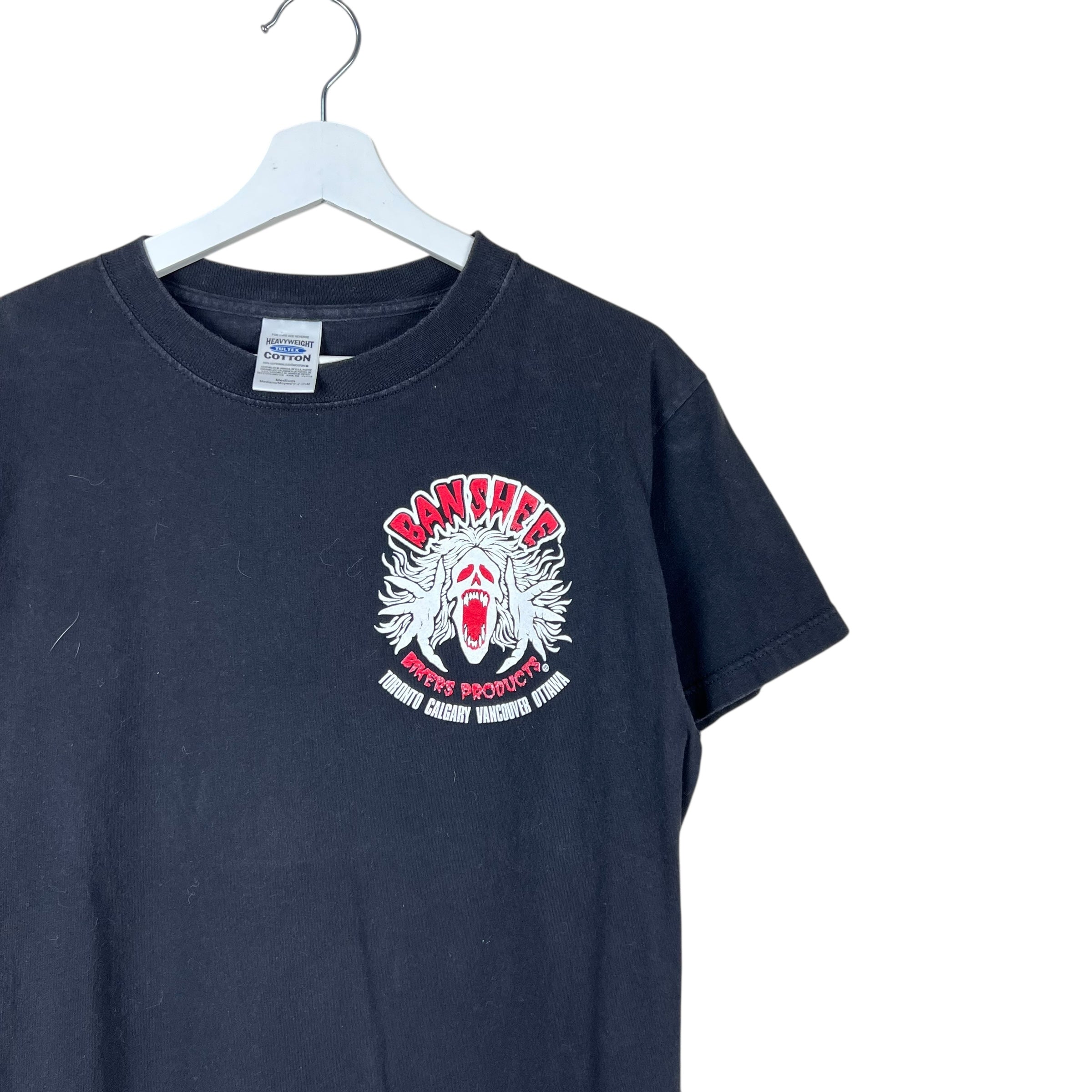 Vintage Banshee Bikers Products Promo Tee Black