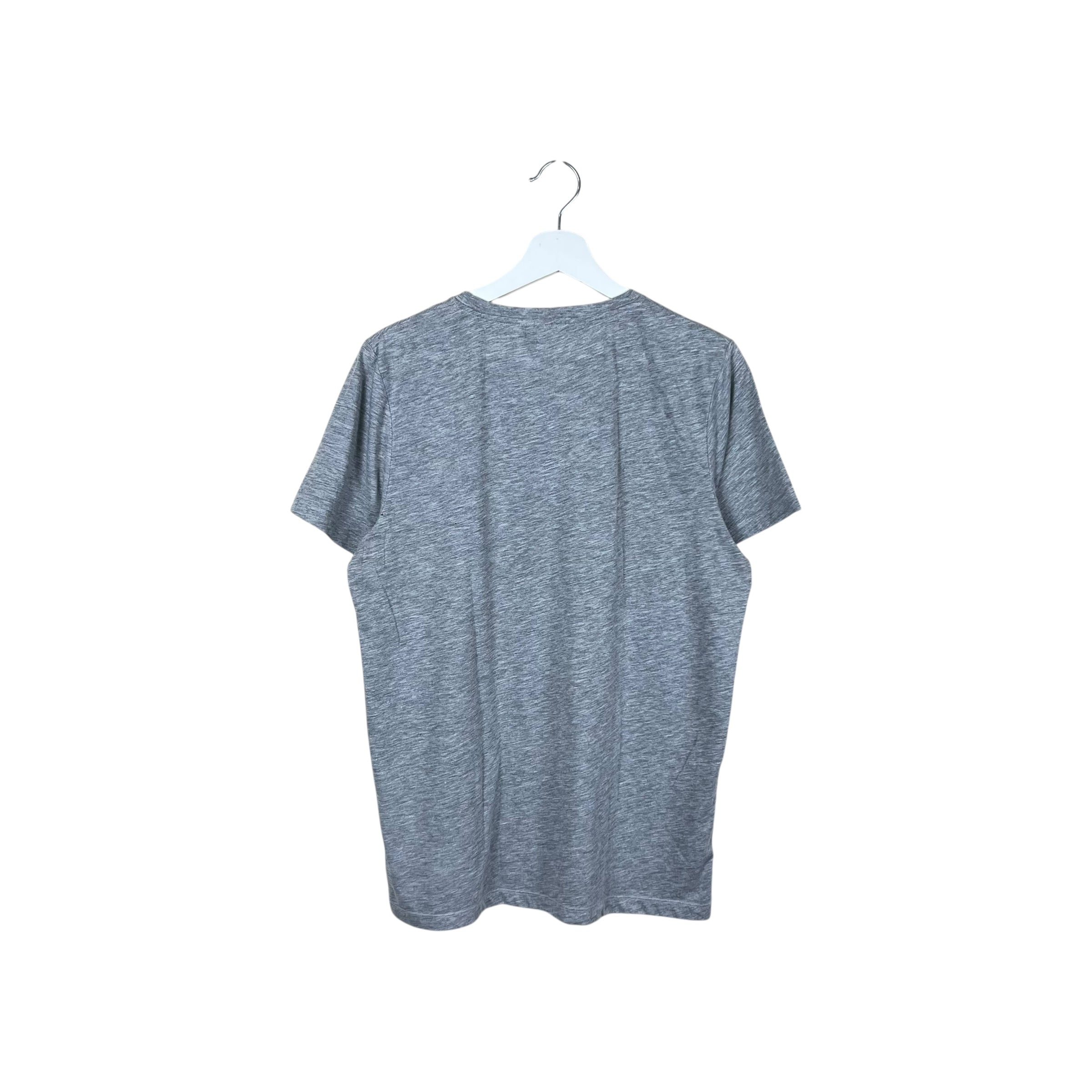 Alexander McQueen Big Logo Tee Grey