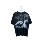 1992 Great Canadian Nature Wolves AOP Tee Black