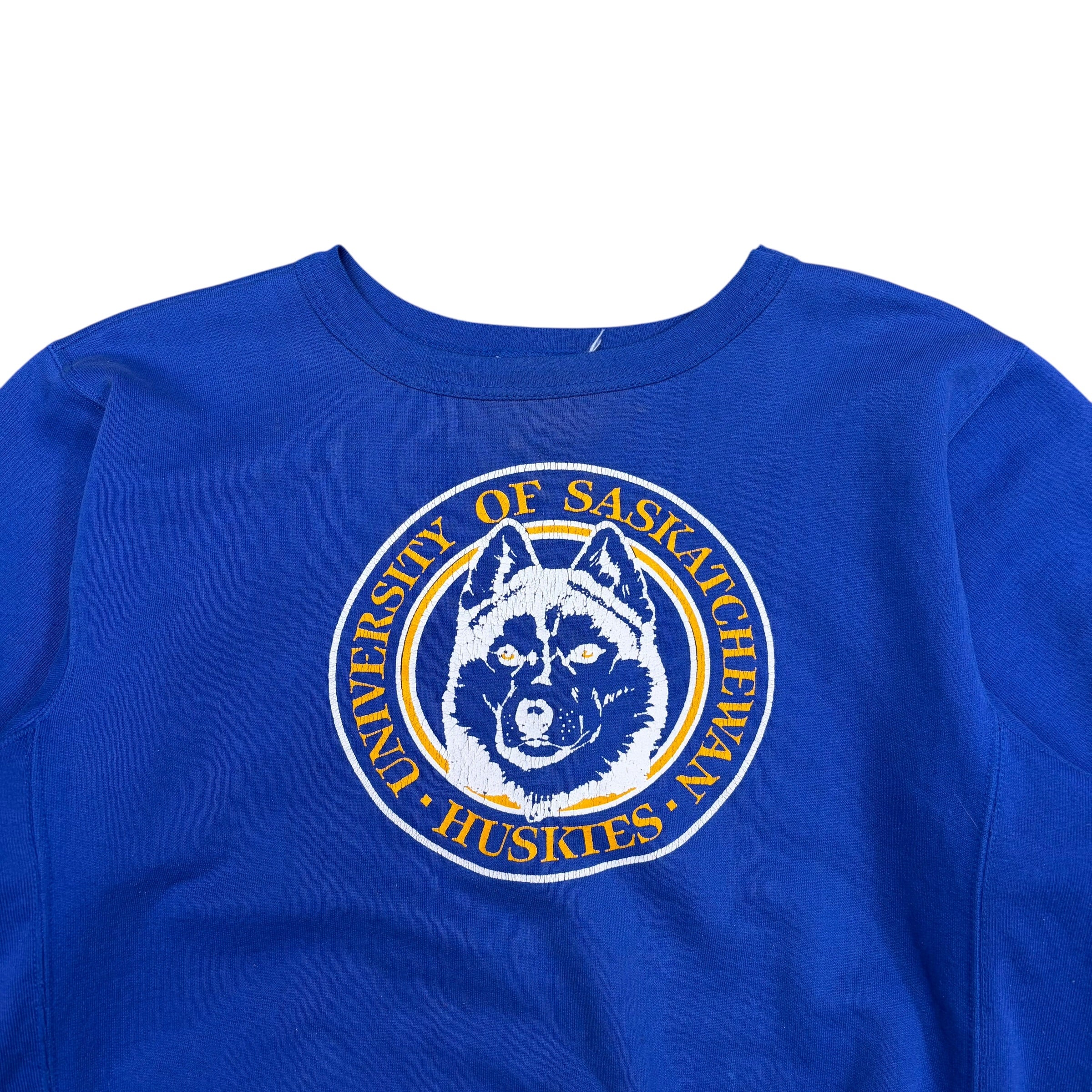 1990s Champion University of Saskatchewan Huskies Crewneck