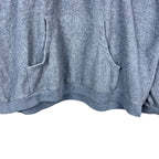 Vintage NHL Calgary Flames Fleece Embroidered Hoodie Grey