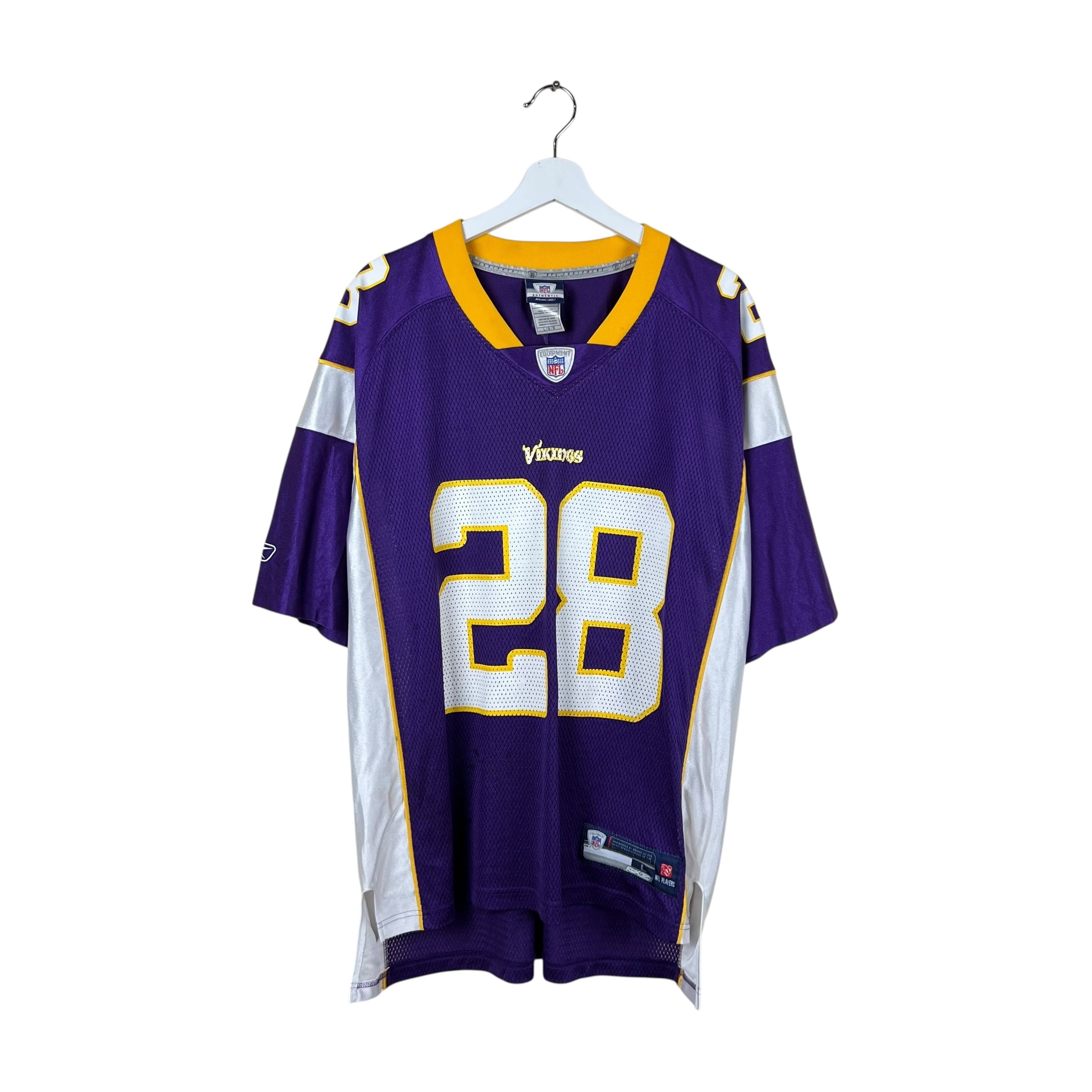 2004 Reebok NFL Minnesota Vikings Adrian Peterson Away Jersey
