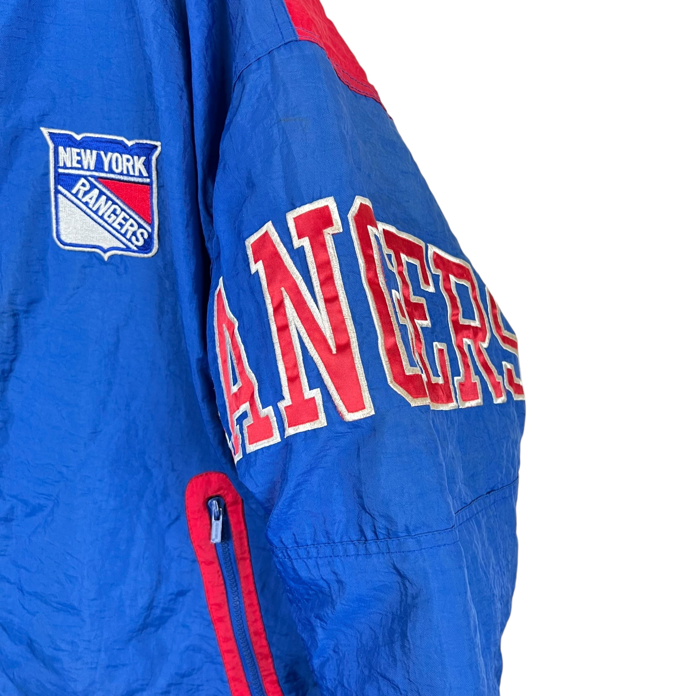 Vintage Starter New York Rangers Stanley Cup Champions Puffer Jacket