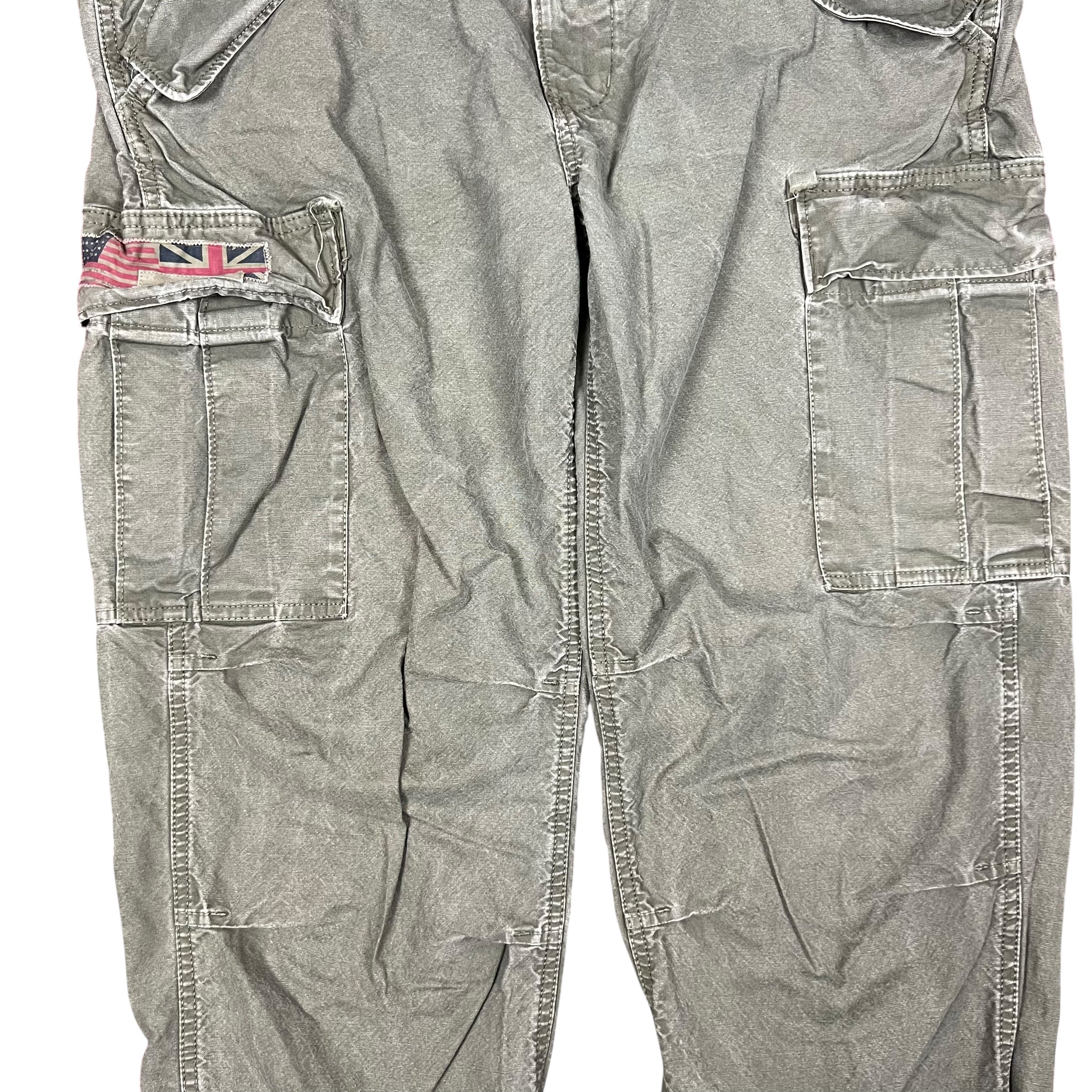 Denim & Supply By Ralph Lauren Flag Cargo Pants Faded Olive