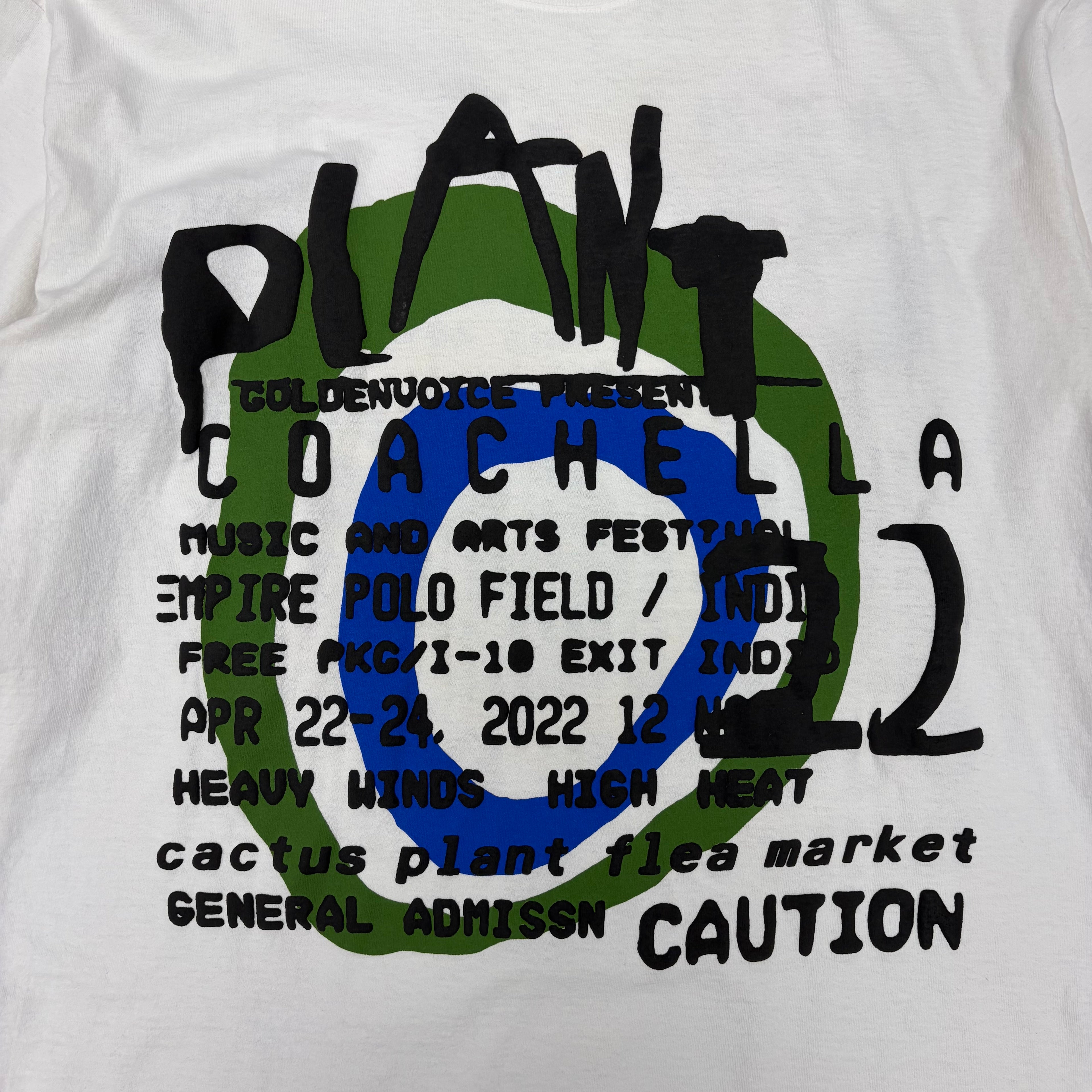 Cactus Plant Flea Market x Coachella Longsleeve White