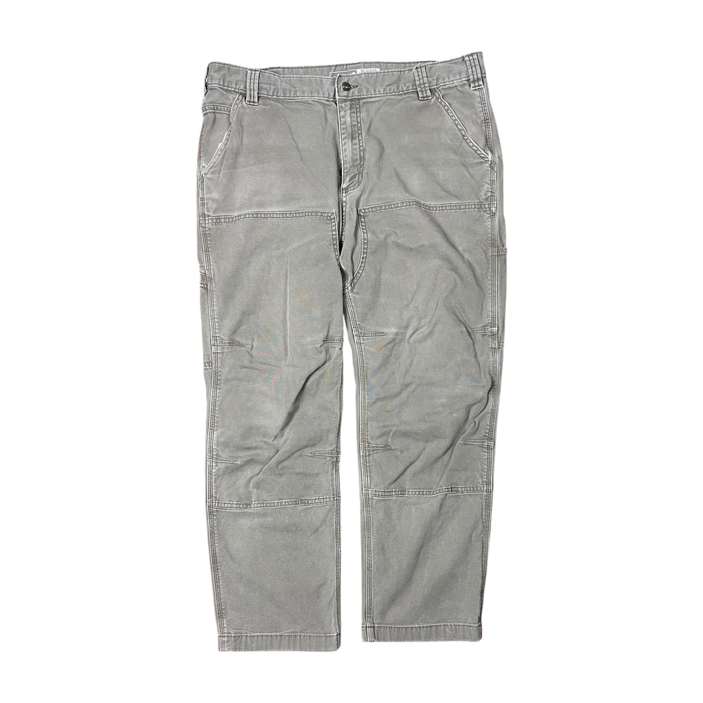 Vintage Carhartt Relaxed Fit Double Knees Carpenter Pants Olive