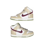 Nike Dunk High Tumbled Tan White Brown (W)
