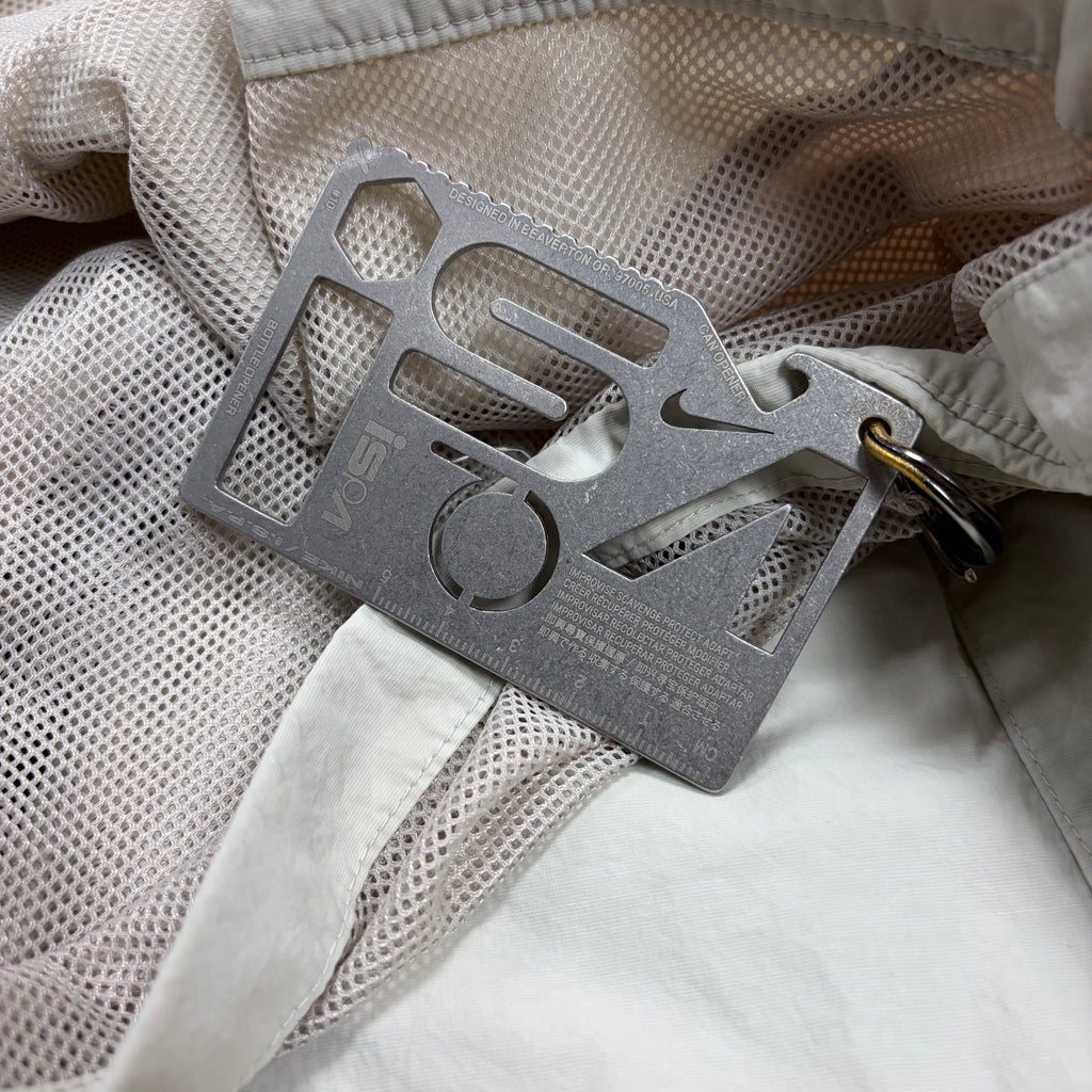 Vintage Nike ISPA Modular Pocket Vest Light Bone