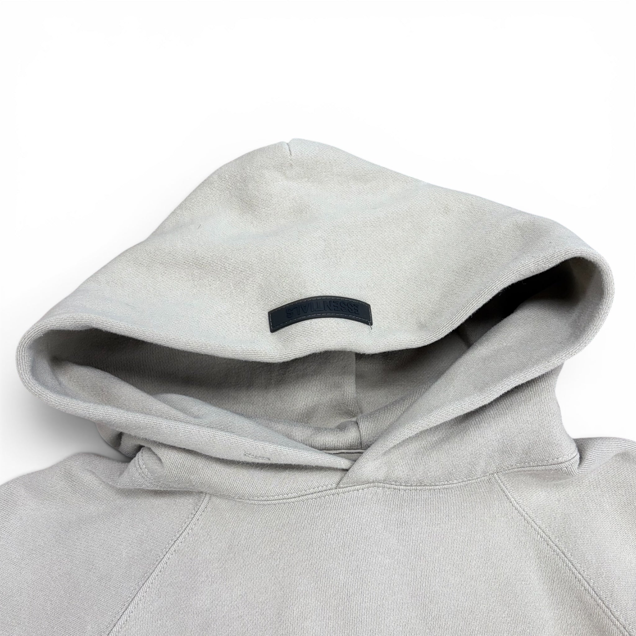 Essentials Reflective Logo Hoodie Oatmeal