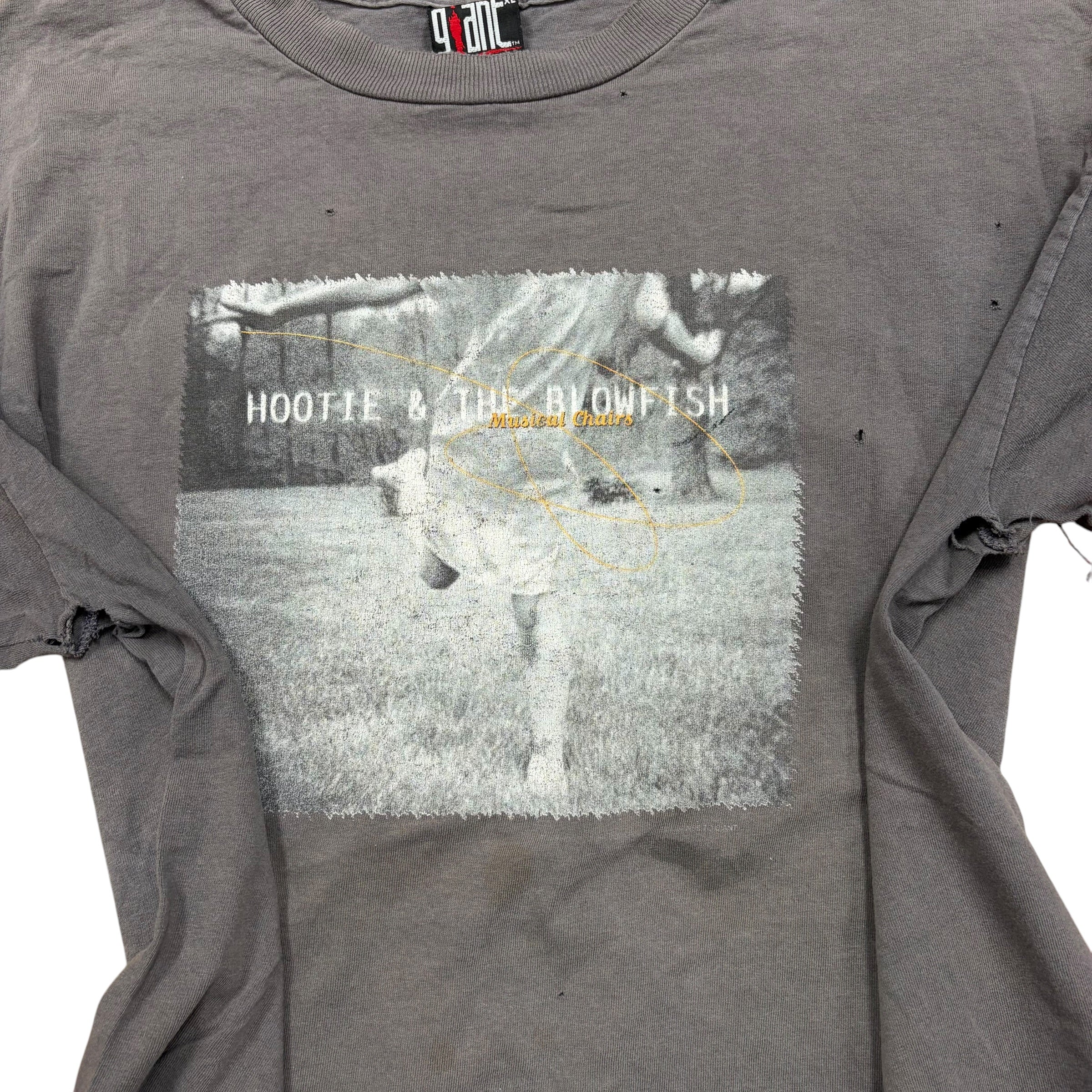 1999 Giant Hootie & The Blowfish World Tour Tee Washed Black