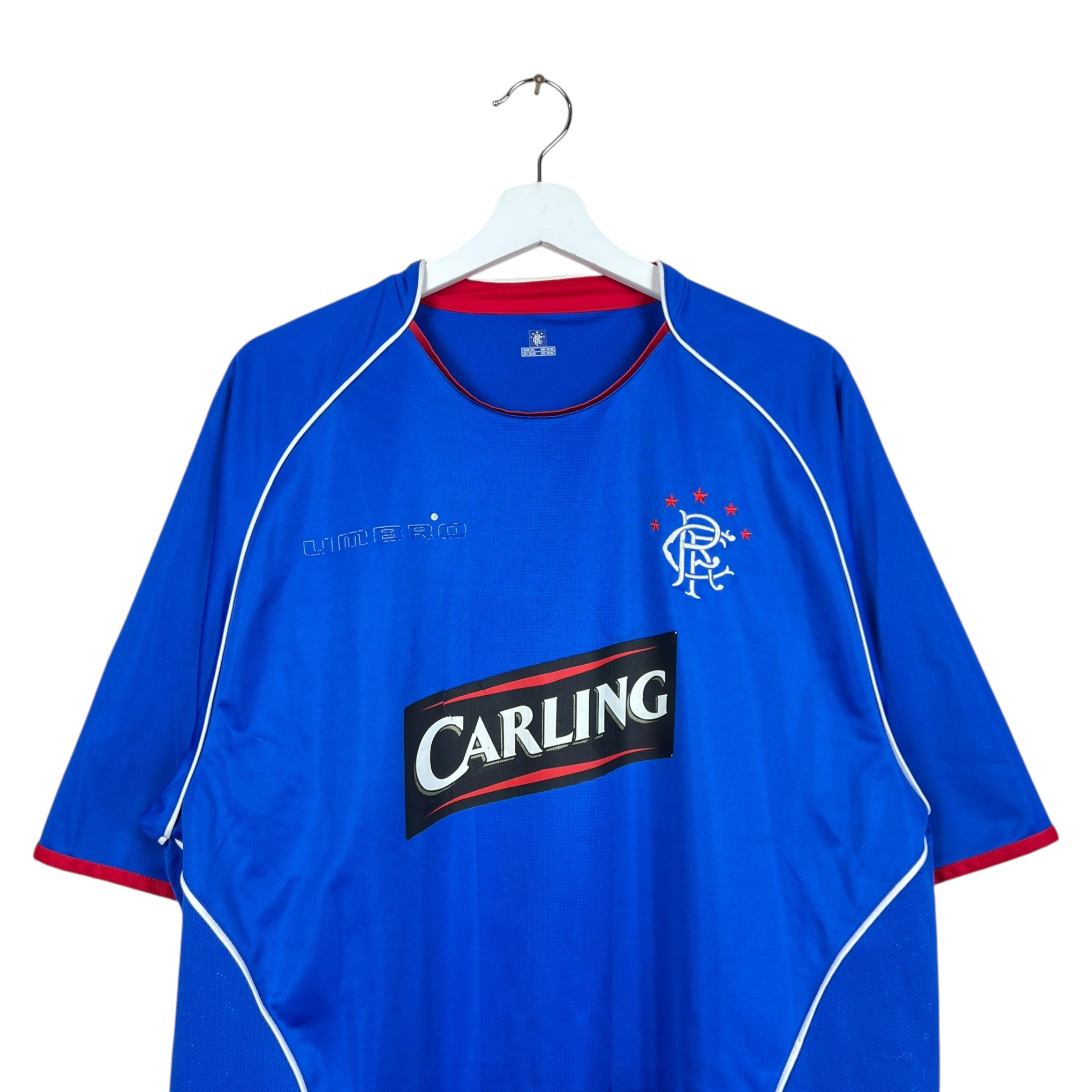 2005 Umbro Glasgow Rangers FC Blank Home Jersey