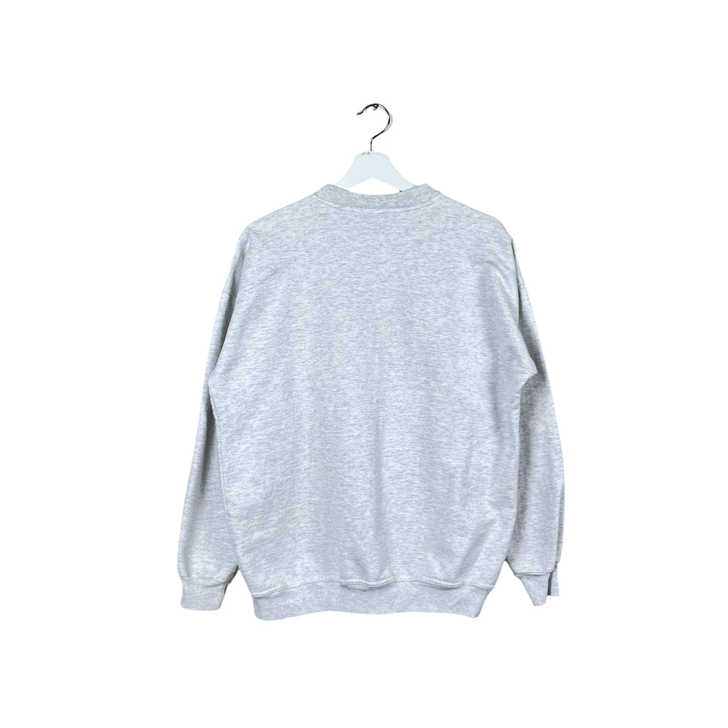 Vintage MLB Cleveland Indians Embroidered Logo Heather Grey