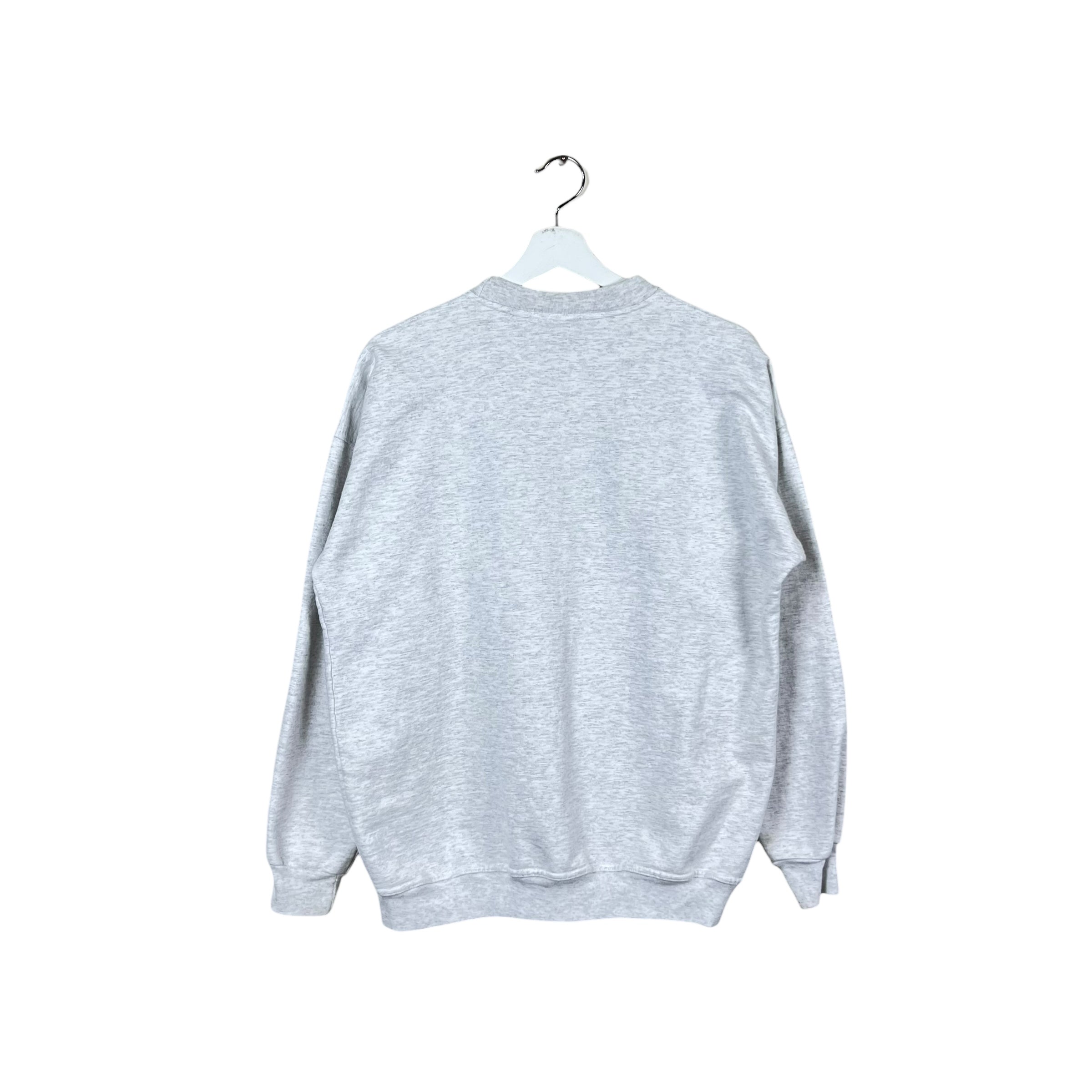 Vintage MLB Cleveland Indians Embroidered Logo Heather Grey