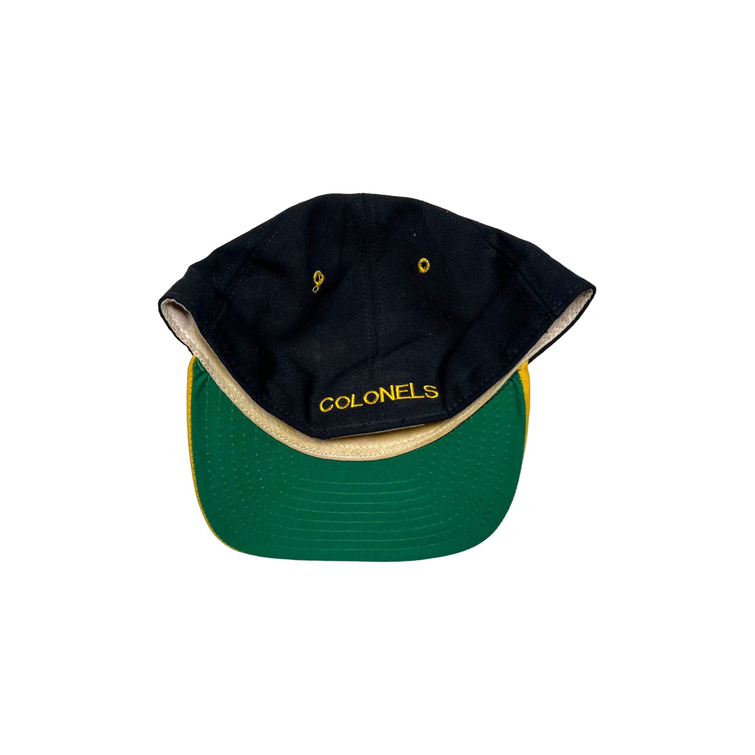 Vintage Wilkes Colonels Big Logo Fitted Hat Navy