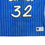 Vintage Champion NBA Orlando Magic Shaquille O’Neal Pinstripe Away Jersey