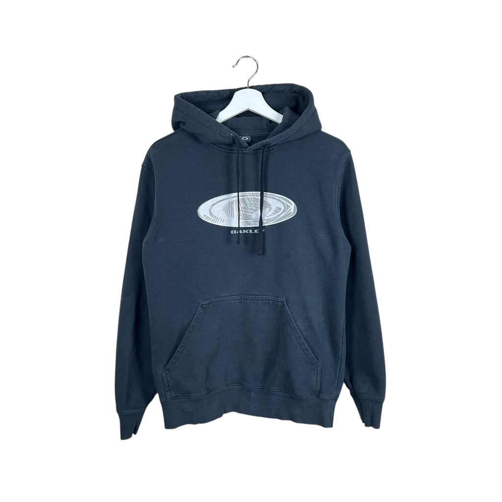 Vintage Oakley Big Logo Hoodie Black