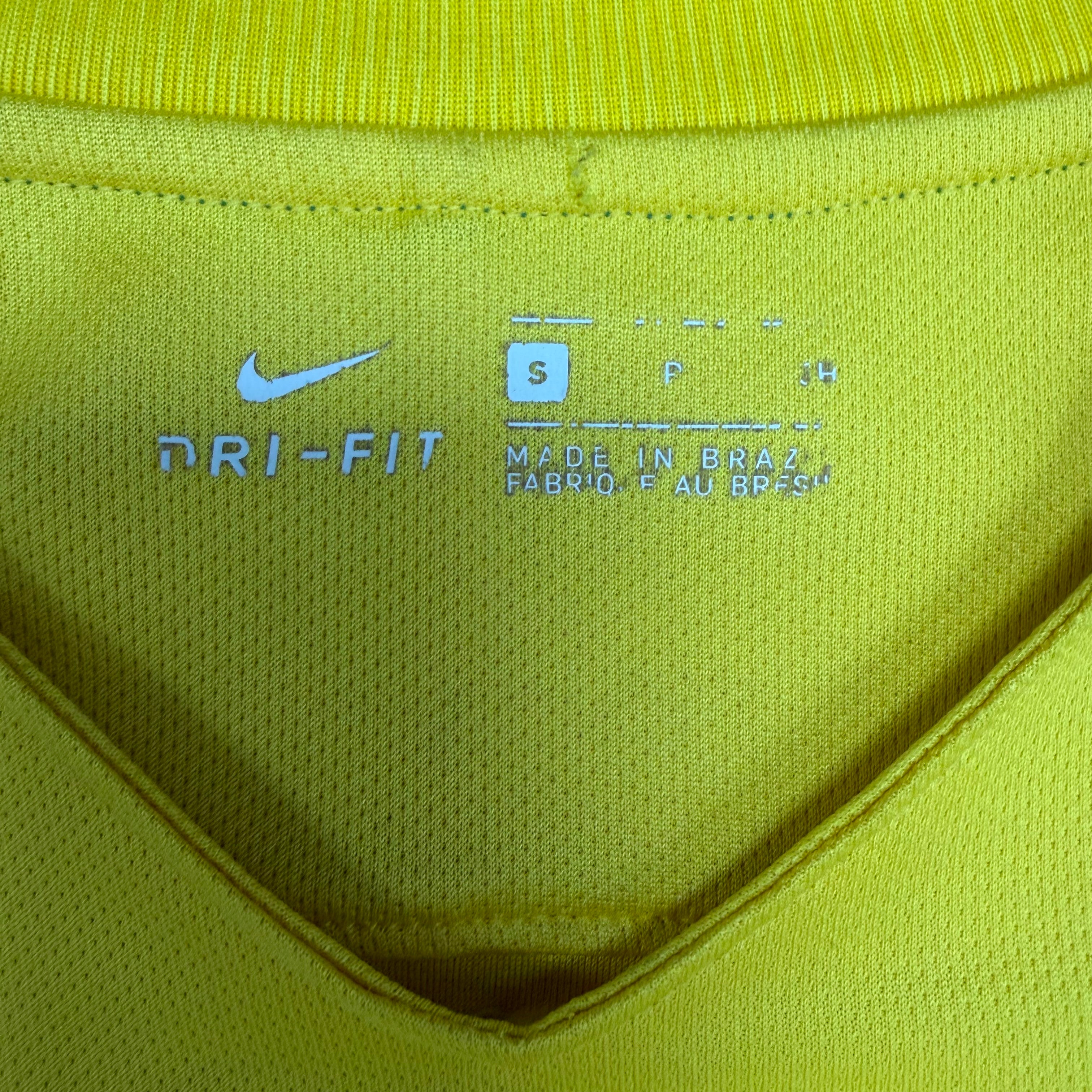 2016 Nike Brazil Blank Home Jersey