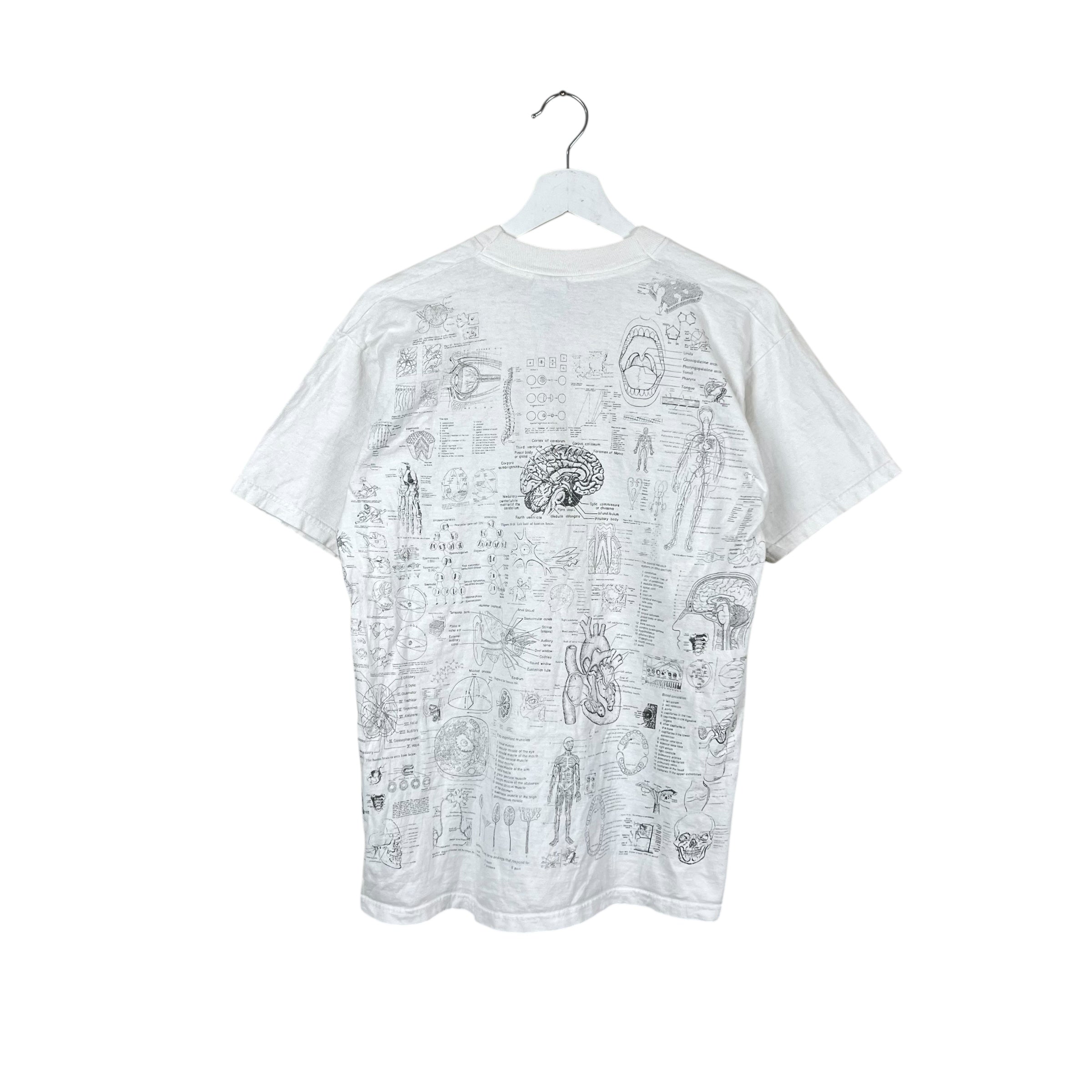 Vintage Blinded By Science Test Answer Tee White