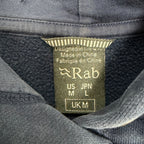Vintage Rab Side Logo Hoodie Navy