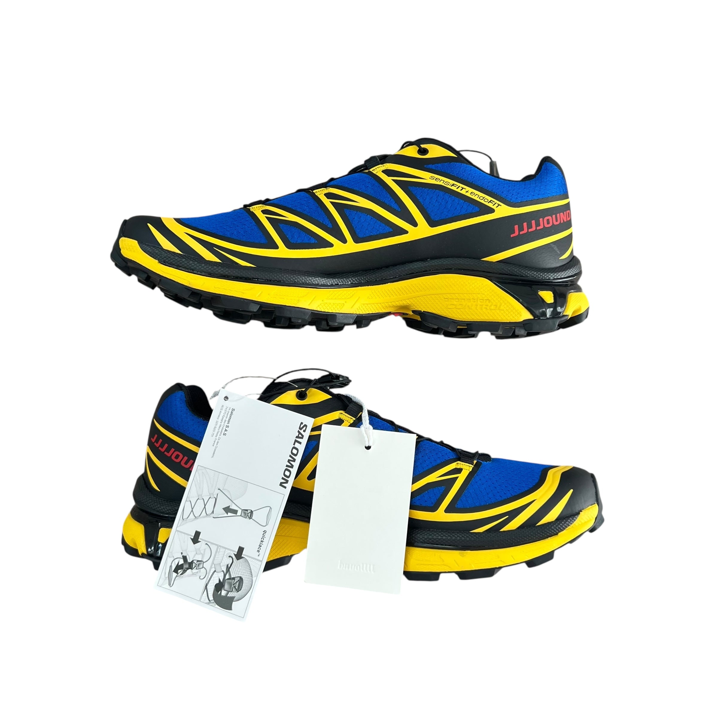 JJJJound x Salomon XT-6 Nautical Blue Lemon