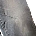 Vintage Carhartt Loose Fit Carpenter Pants Faded Black