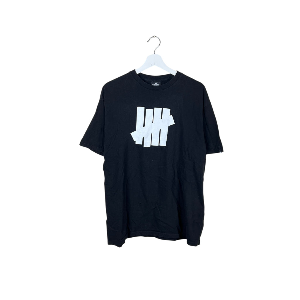 Undefeated 5-Strike Logo Tee Black