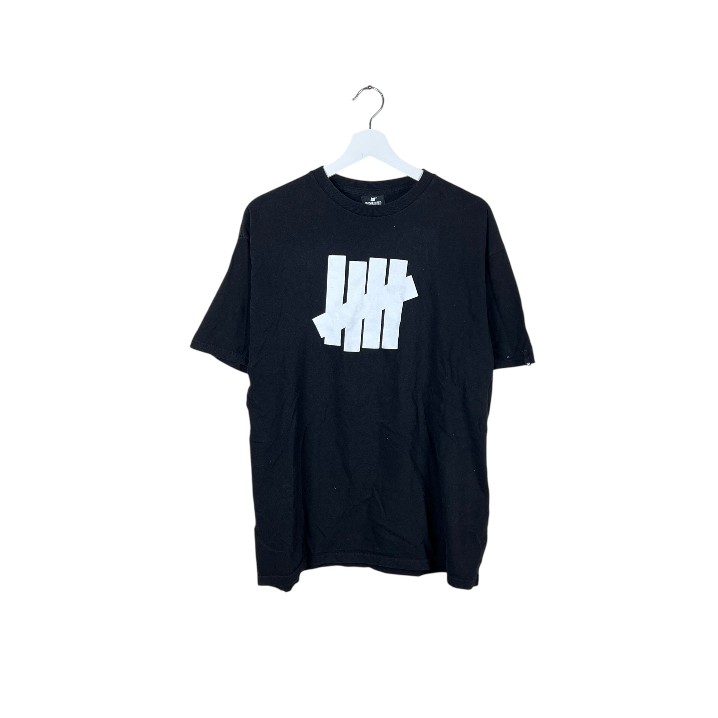 Undefeated 5-Strike Logo Tee Black