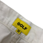 Golf Wang Washed Canvas Pants Cream