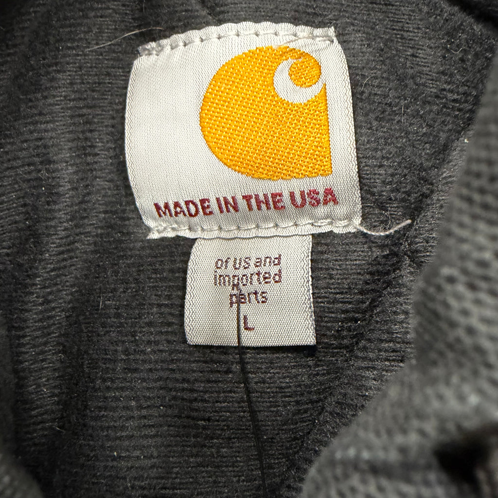 Vintage Carhartt Active Hooded Jacket Black