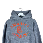 1970’s Russell Athletics Aberhart Athletics Logo Hoodie Faded Grey