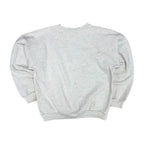 Vintage University Of Calgary Big Spellout Crewneck Heather Grey