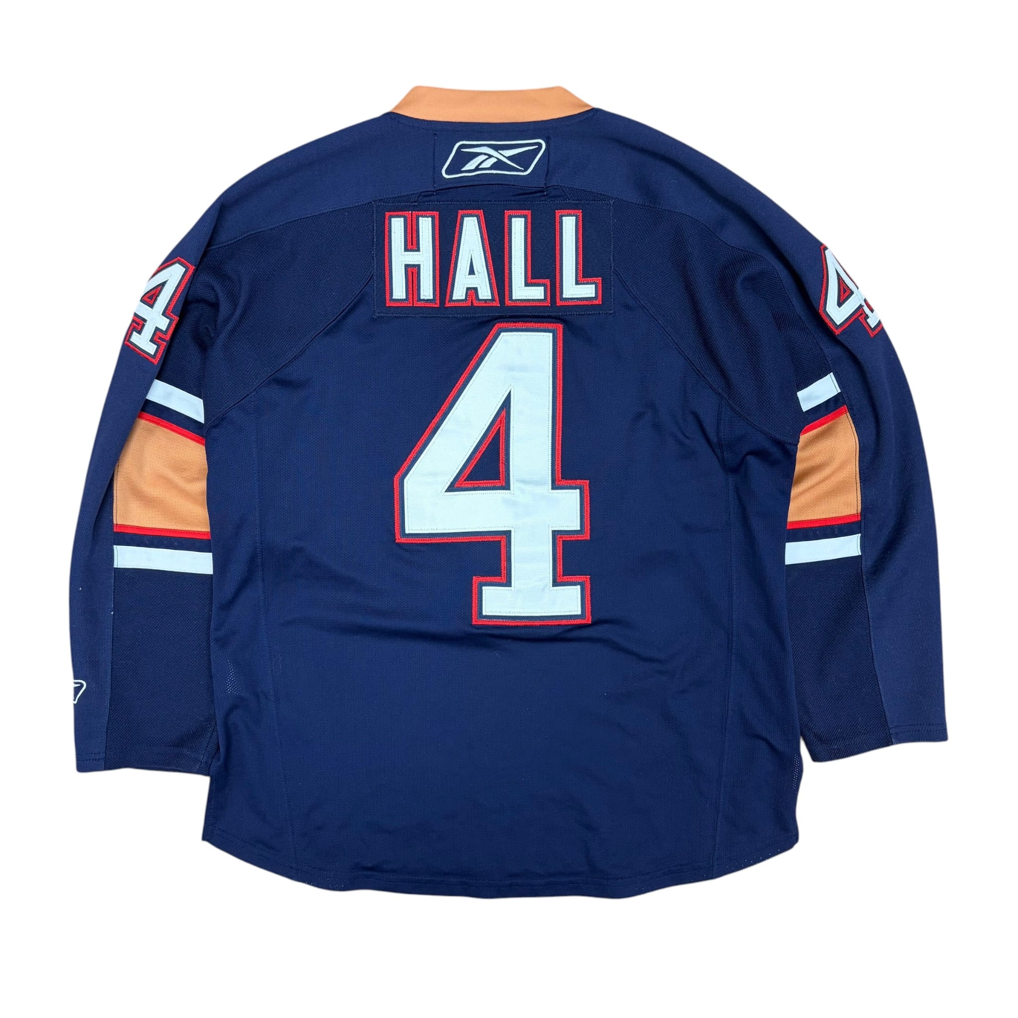 Vintage Reebok NHL Edmonton Oilers Taylor Hall Away Jersey