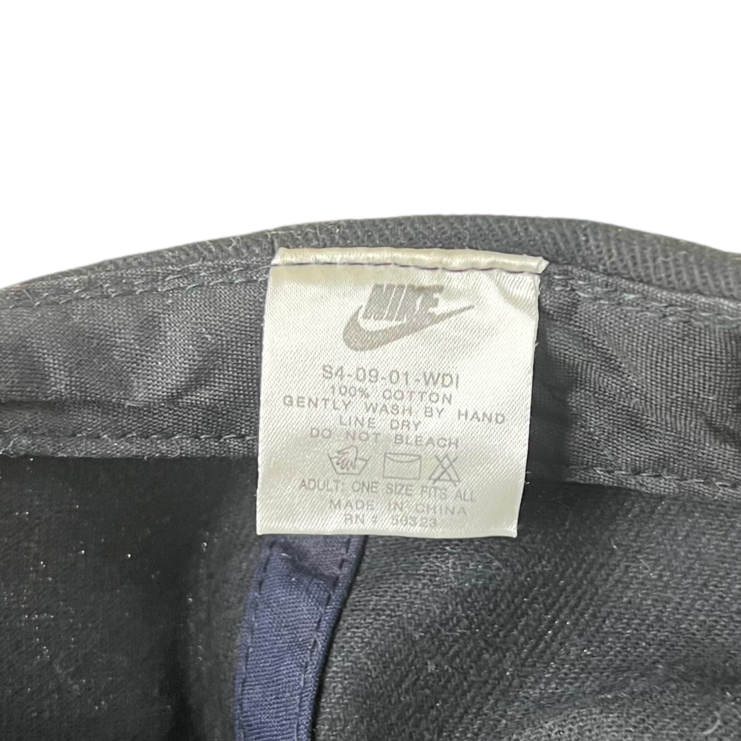 Vintage Jordan Collection Embroidered Logo StrapBack Black