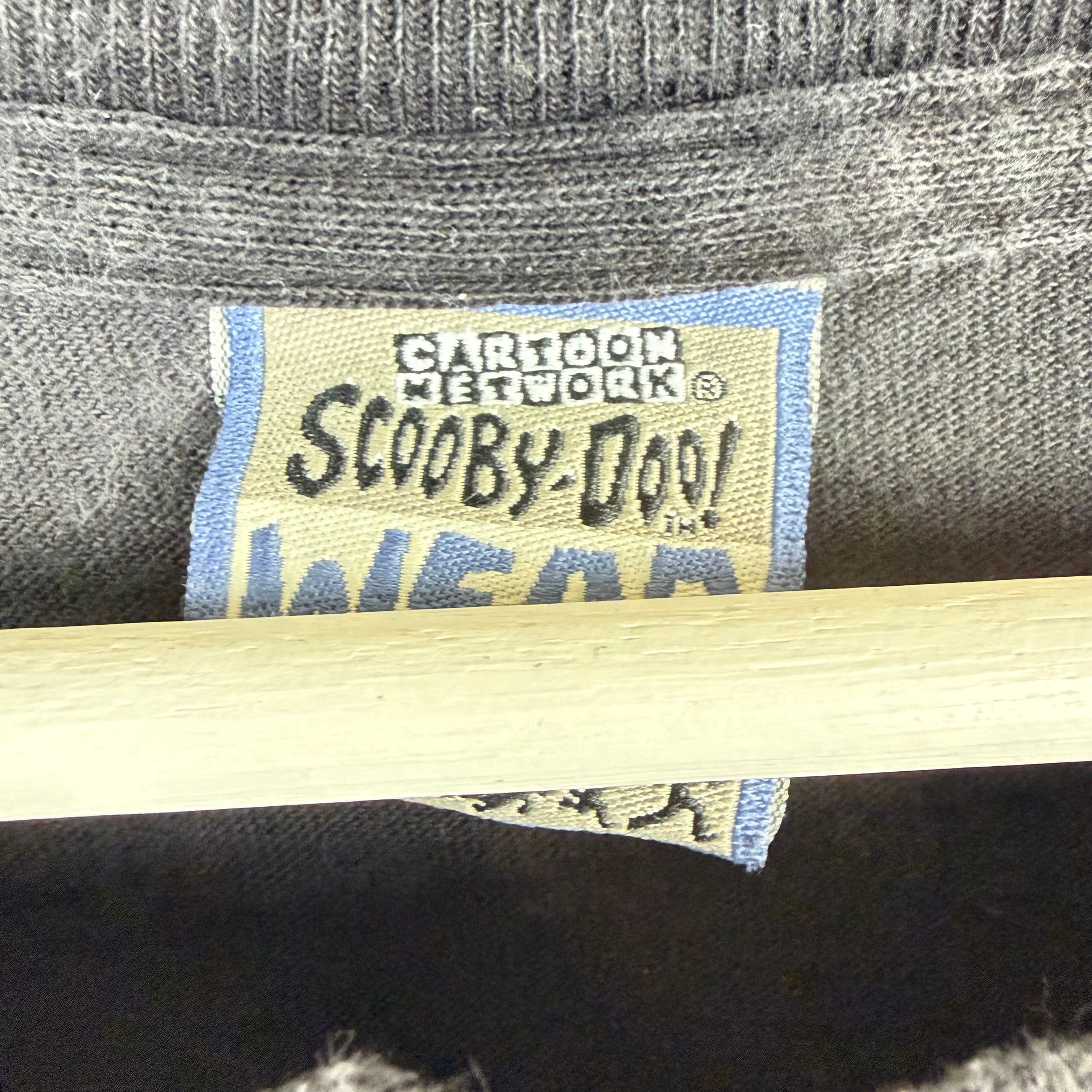1997 Cartoon Network Scooby Doo Shadow Tee Black
