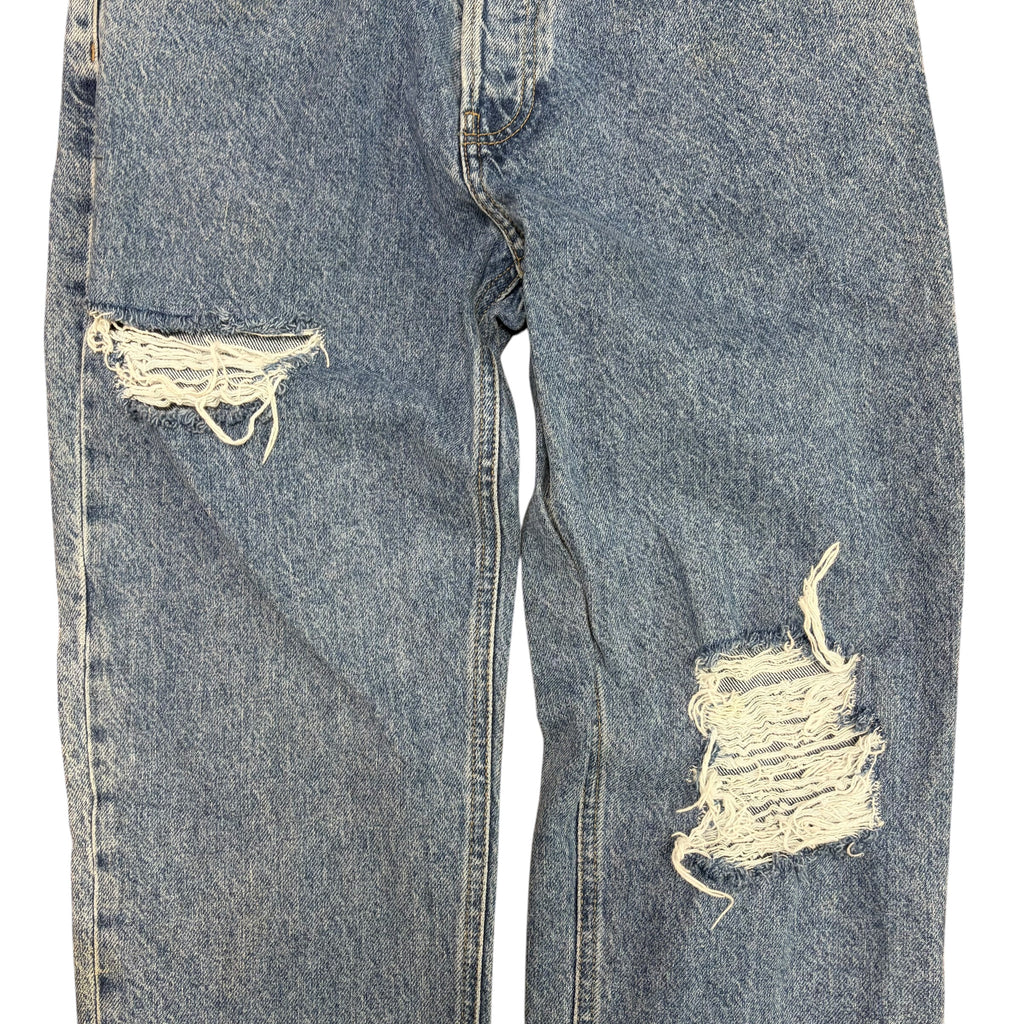 Zara x Rhuigi Distressed Denim Mid Wash