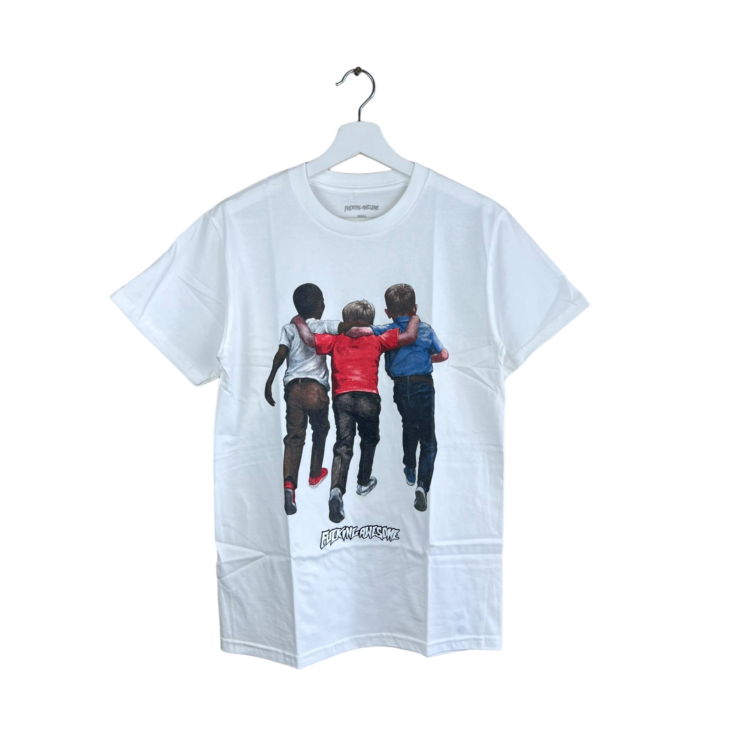 Fucking Awesome Kids Are Alright Tee White
