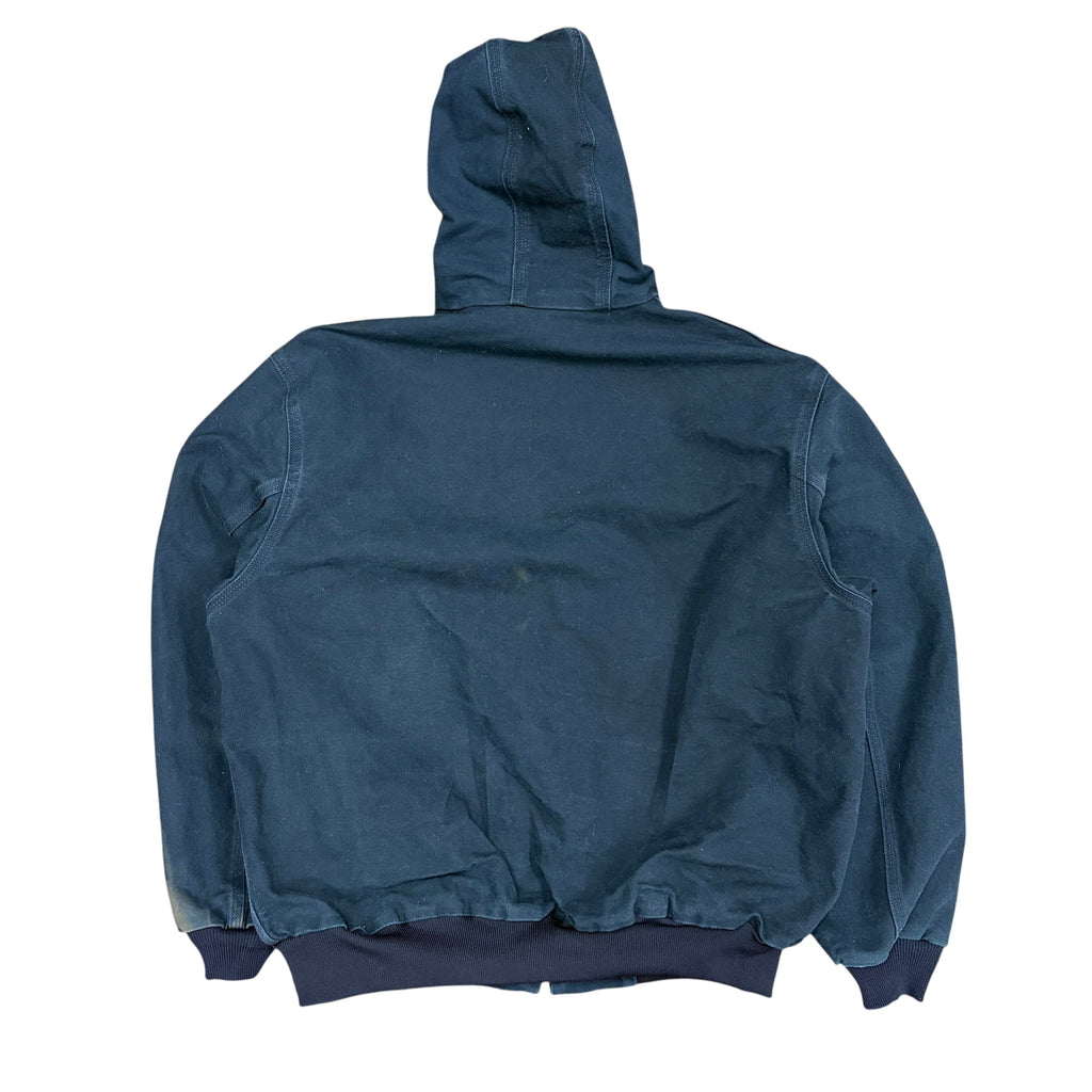 Vintage Carhartt Mesh Lined Active Hooded Jacket Black