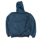 Vintage Carhartt Mesh Lined Active Hooded Jacket Black