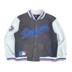 Vintage Cooperstown Majestic Clothing MLB Los Angeles Dodgers Cotton Bomber Jacket