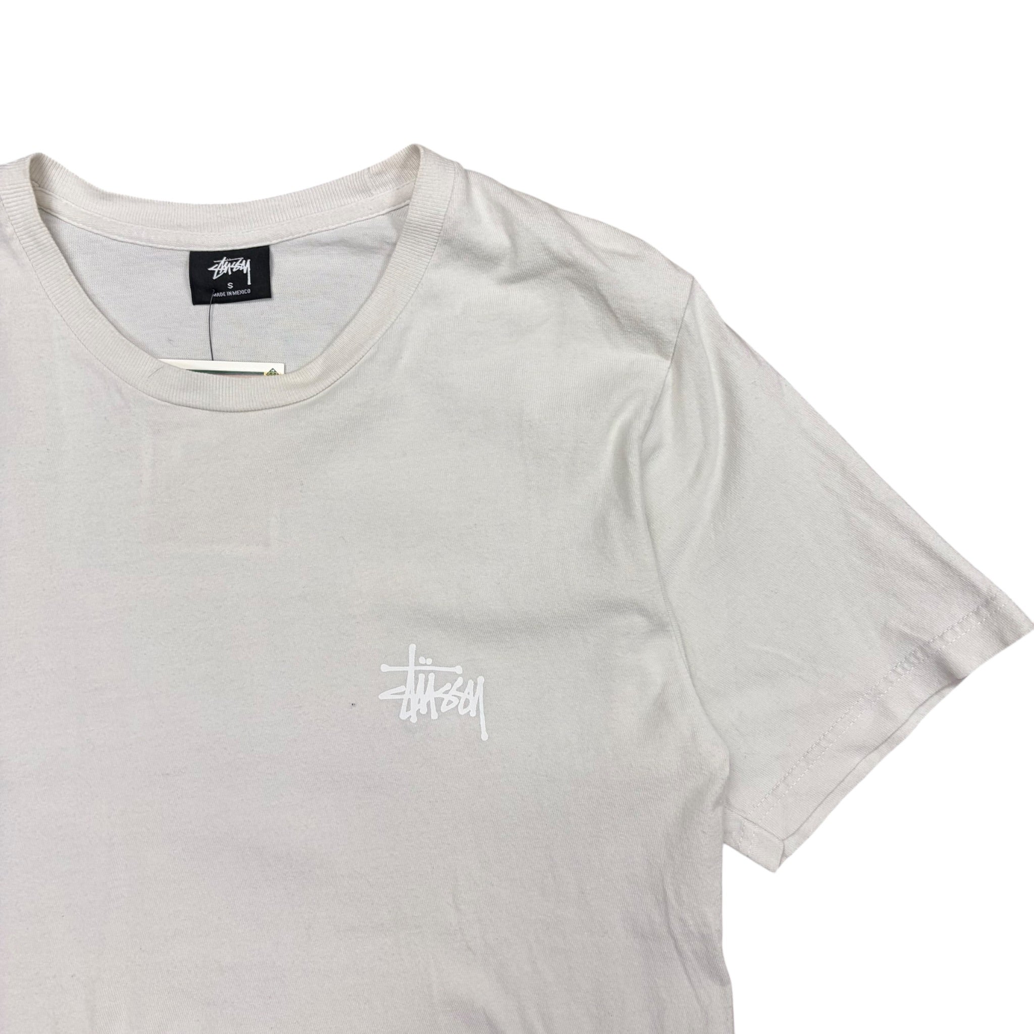 Stussy Basic Logo Tee Cream